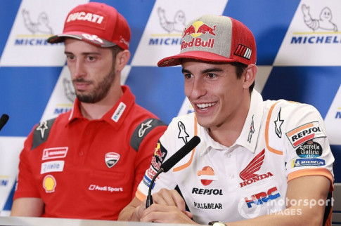 [MotoGP 2019] Danilo Petrucci cho rằng Ducati đang đối mặt với tay đua mạnh nhất lịch sử - Marquez