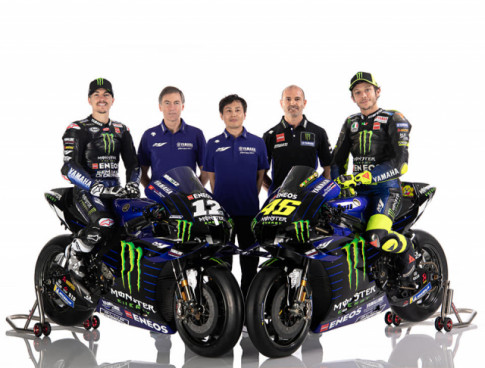 MotoGP 2020 - Đội đua Yamaha Monster Energy ra mắt cho mùa giải MotoGP 2020
