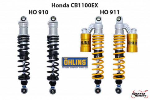 Ohlins ra mắt hệ thống treo mới cho Honda CB1100EX, Kawasaki Z400, BMW G310GS.