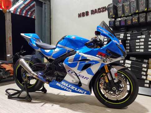 Suzuki GSX-R1000 độ siêu ấn tượng chuẩn theo phong cách MotoGP