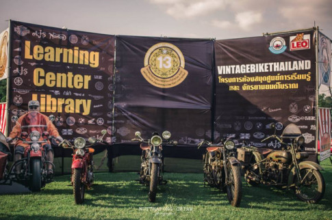 Tưng bừng lễ hội VINTAGE BIKE THAILAND Festival 2018 quy tụ hàng vạn mẫu xe cổ điển