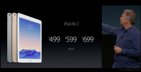 Apple vừa ra mắt iPad Air 2 mỏng nhất thế giới