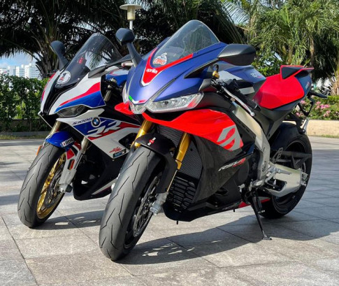 Cận cảnh Aprilia RSV4 Factory 2021 đầu tiên tại Việt Nam