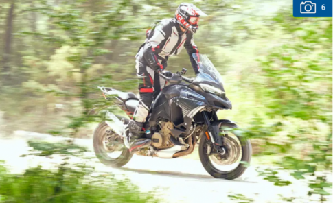 Ducati Multistrada V4 mới tiết lộ thử nghiệm thực tế