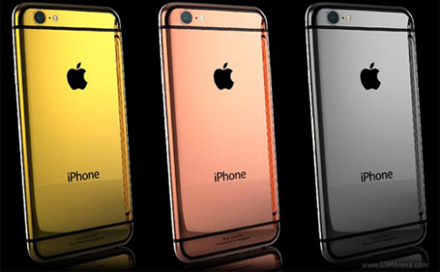 iPhone 6 và 6 Plus mạ vàng giá 100 triệu đồng