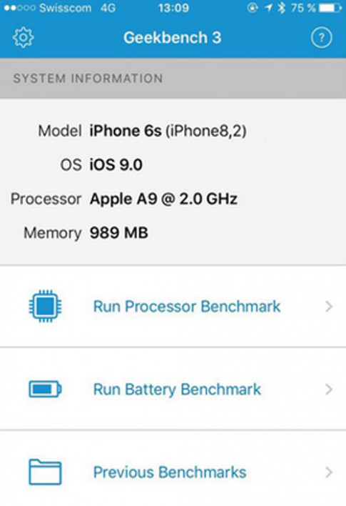 iPhone 6s Plus chỉ sở hữu RAM 1GB?