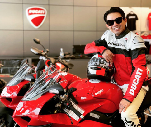 Minh Nhựa vung tiền mua hẳn 5 chiếc xe Ducati khác nhau