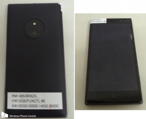 Nokia Lumia 830 xuất hiện với cụm camera lớn
