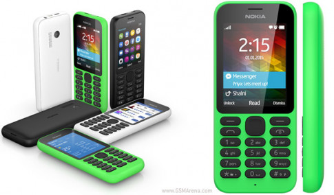 Ra mắt Nokia 215 và 215 Dual SIM giá siêu rẻ