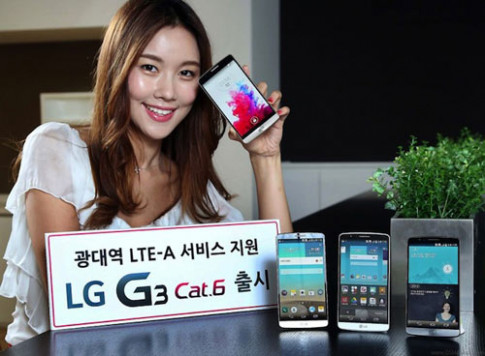 Siêu phẩm LG G3 LTE dùng chipset mạnh nhất ra mắt