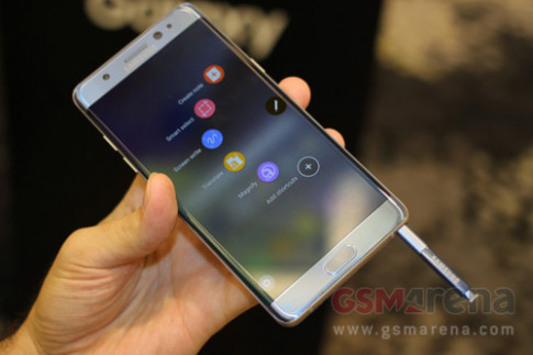 Video trên tay Samsung Galaxy Note 7 vừa ra mắt