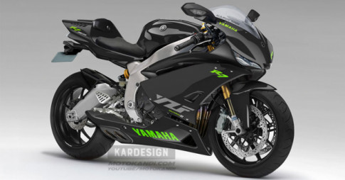 Yamaha R7 lộ ảnh thiết kế Render mới