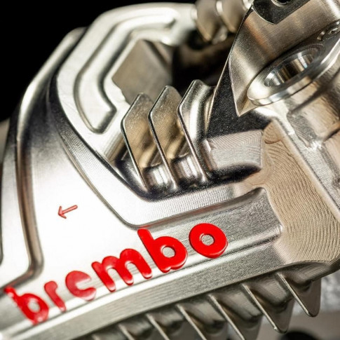 Cận cảnh heo Brembo phiên bản mới trong MotoGP