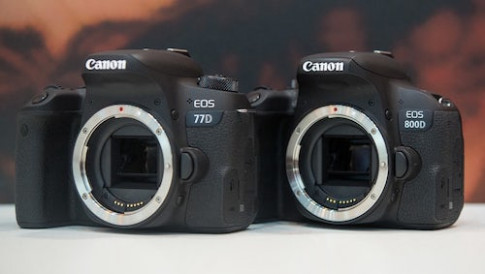 Canon giới thiệu bộ 3 máy ảnh mới: EOS 800D, 77D, M6