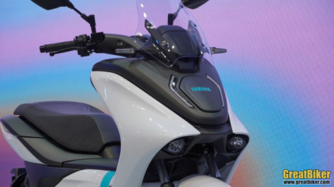 Chính thức lộ diện Yamaha E01, mẫu xe tay ga chạy điện 100%