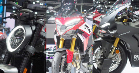 Ducati Thái Lan ra mắt 6 mẫu xe mới tại Motor Show 2022 với giá hấp dẫn