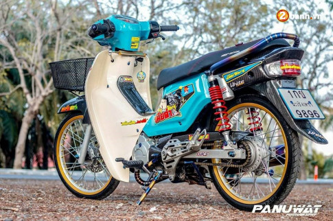 Honda Cub Fi độ huy hoàng vượt bậc mọi thời đại của biker xứ chùa vàng