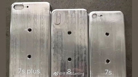 HOT: iPhone 7s, 7s Plus và iPhone 8 bất ngờ lộ diện