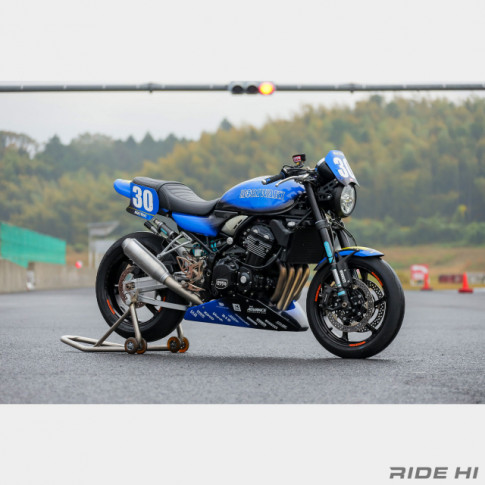 Kawasaki Z900RS độ phong cách đường đua cổ điển
