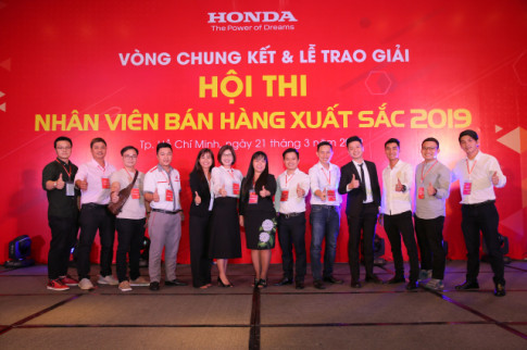 Nhìn lại Cuộc thi ‘Nhân viên bán hàng xuất sắc 2019’ vì khách hàng của Honda Việt Nam