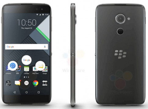 Rò rỉ ảnh và cấu hình BlackBerry cuối cùng – DTEK60