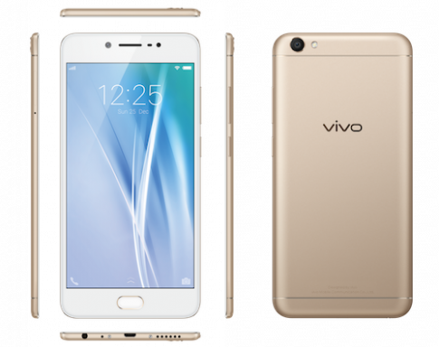Vivo V5: Smartphone đầu tiên trên thế giới có camera trước 20MP