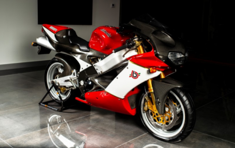 Bimota SB8R mẫu Superbike có khung vỏ Carbon đầu tiên thế giới