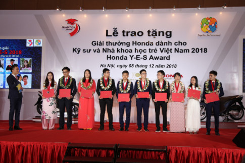 Giải thưởng Honda dành cho Kỹ sư và Nhà khoa học trẻ Việt Nam Honda Y-E-S năm thứ 14