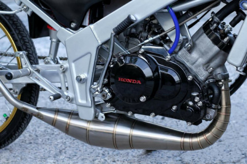 Honda LS125 độ: hung thần tốc độ phục sinh với phanh Brembo siêu khiếp