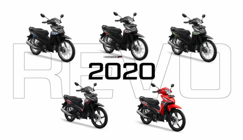 Honda Revo 2020 ra mắt với diện mạo đậm chất thể thao