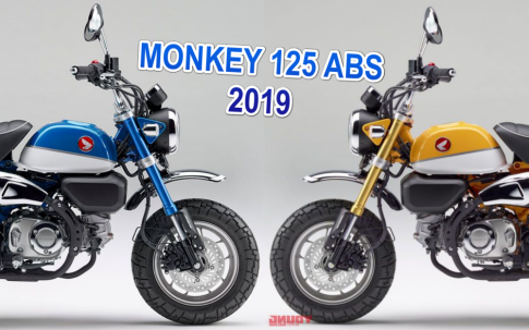 Monkey 125 ABS 2019 ra mắt với giá bán 94 triệu đồng