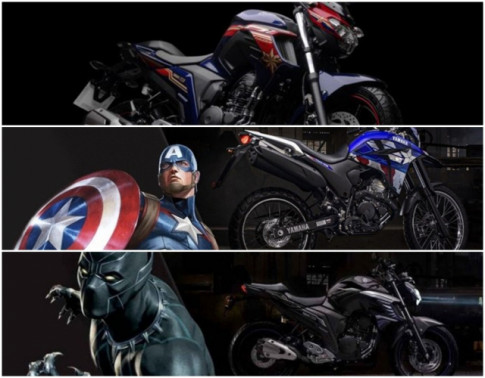 Ra mắt Yamaha Fazer 250 và Lander 250 Marvel Super Hero 2021