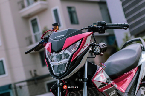 Sonic 150 được tối ưu hiệu năng với dàn đồ chơi thượng hạng của biker Sài Gòn