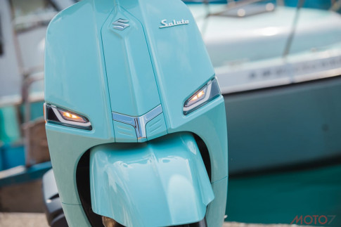 Suzuki Saluto 125 2020 lộ diện màu xanh ngọc đẹp ngất ngây