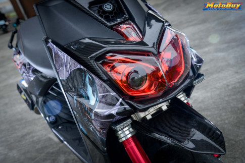 Yamaha BW‘S 125 độ lôi cuốn người xem với phiên bản Venom hầm hố của biker xứ Đài