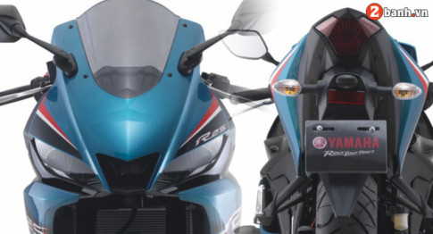 Yamaha R25 2021 chính thức trình làng màu mới với giá từ 114 triệu đồng