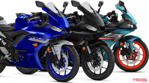 Yamaha R3 2021 phiên bản Electric Teal vừa ra mắt