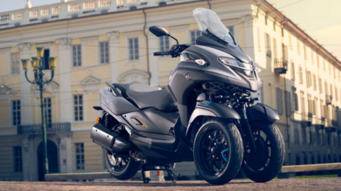 Yamaha Tricity 300 2022 được cập nhật trong năm mới