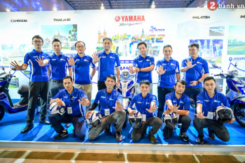 Yamaha VN tổ chức hành trình ASEAN TOURING nhằm kỷ niệm 5 năm ra mắt động cơ Blue Core