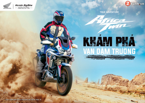 Africa Twin 1100 ra mắt thị trường Việt Nam với giá từ 590 Triệu VNĐ