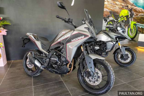 Chi tiết Moto Morini X-Cape 650 vừa ra mắt tại Malaysia