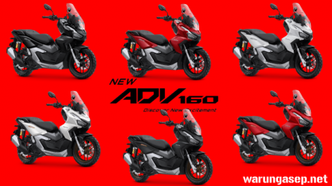 Honda ADV160 được tiết lộ giá bán cho từng phiên bản màu sắc