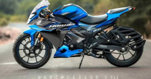 Honda Hornet 2.0 biến hình với phong cách Sportbike