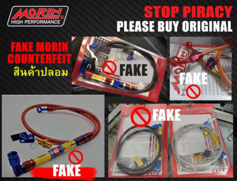 Morin Racing cảnh báo về các sản phẩm dây dầu giả thương hiệu của họ