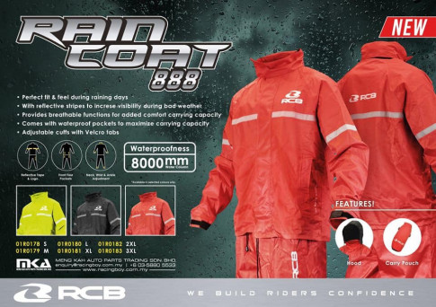 Racingboy bất ngờ ra mắt mẫu áo mưa bộ dành cho các Biker