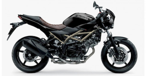 Suzuki SV650X 2022 mang kiểu dáng cafe racer chuẩn bị ra mắt