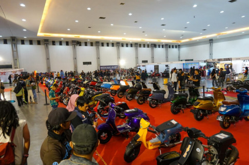 Toàn cảnh ngày hội Vespa Fest Yogyakarta tại Indonesia