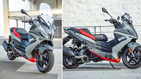 Aprilia ra mắt xe tay ga SR Max250 mới tại Châu Á