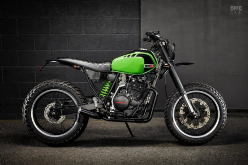 HONDA XR600 độ phong cách Scrambler của xưởng độ Ellaspede