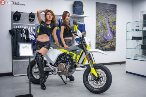 Chi tiết Husqvarna 701 Supermoto với ngoại hình cực cuốn vừa ra mắt tại VN